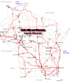 Dells Wisconsin Map