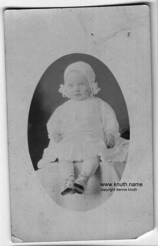 Unknown Knuth Family Child