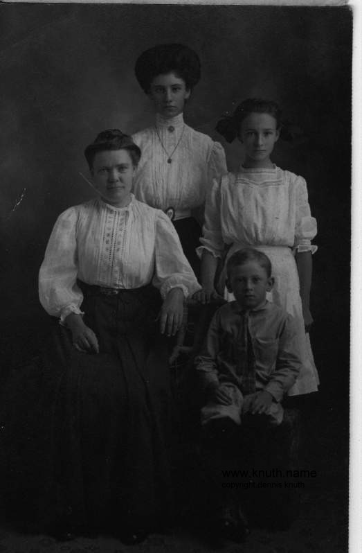 Unknown (large) Formal Portrait of 3 Women and a child