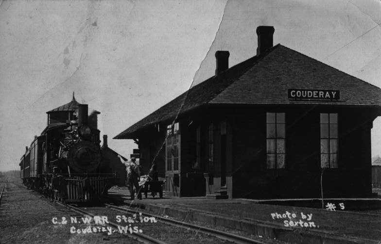 Couderay Wisconsin Train Station
