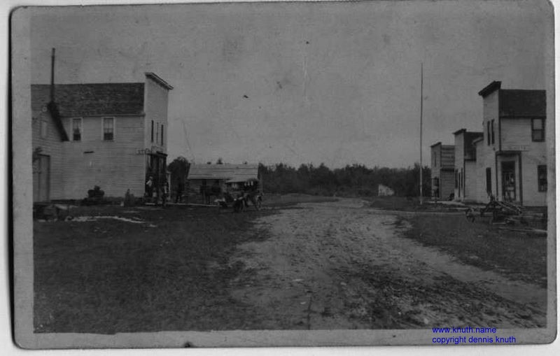 Unknown Town in Minnesota or North Dakota