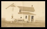 This is the original Knuth Homestean in Augusta Wisconsin about 1910 It may actually be earlier because there are no trees - the trees on the property in 2010 are at least 100 years old