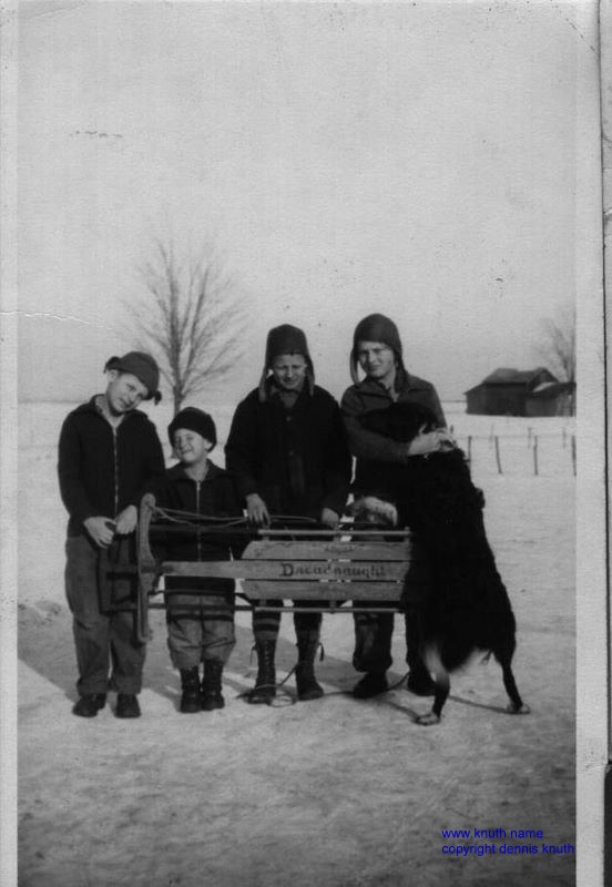 Wisconsin Snow Sledding