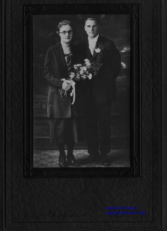Ed Sperber and Adela Knuth Wedding Photo