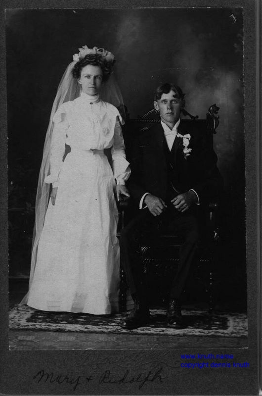 Rudolph Nehring and Mary Wedding